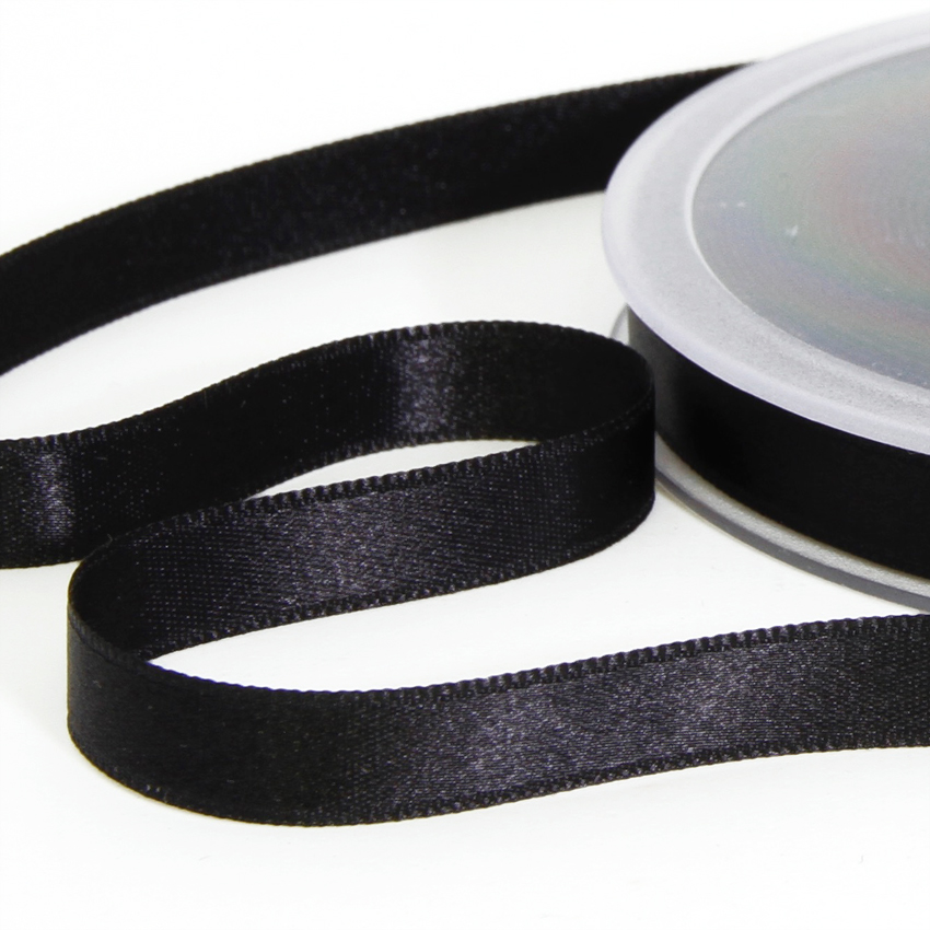 Tuplasatiininauha 15mm Musta 982500